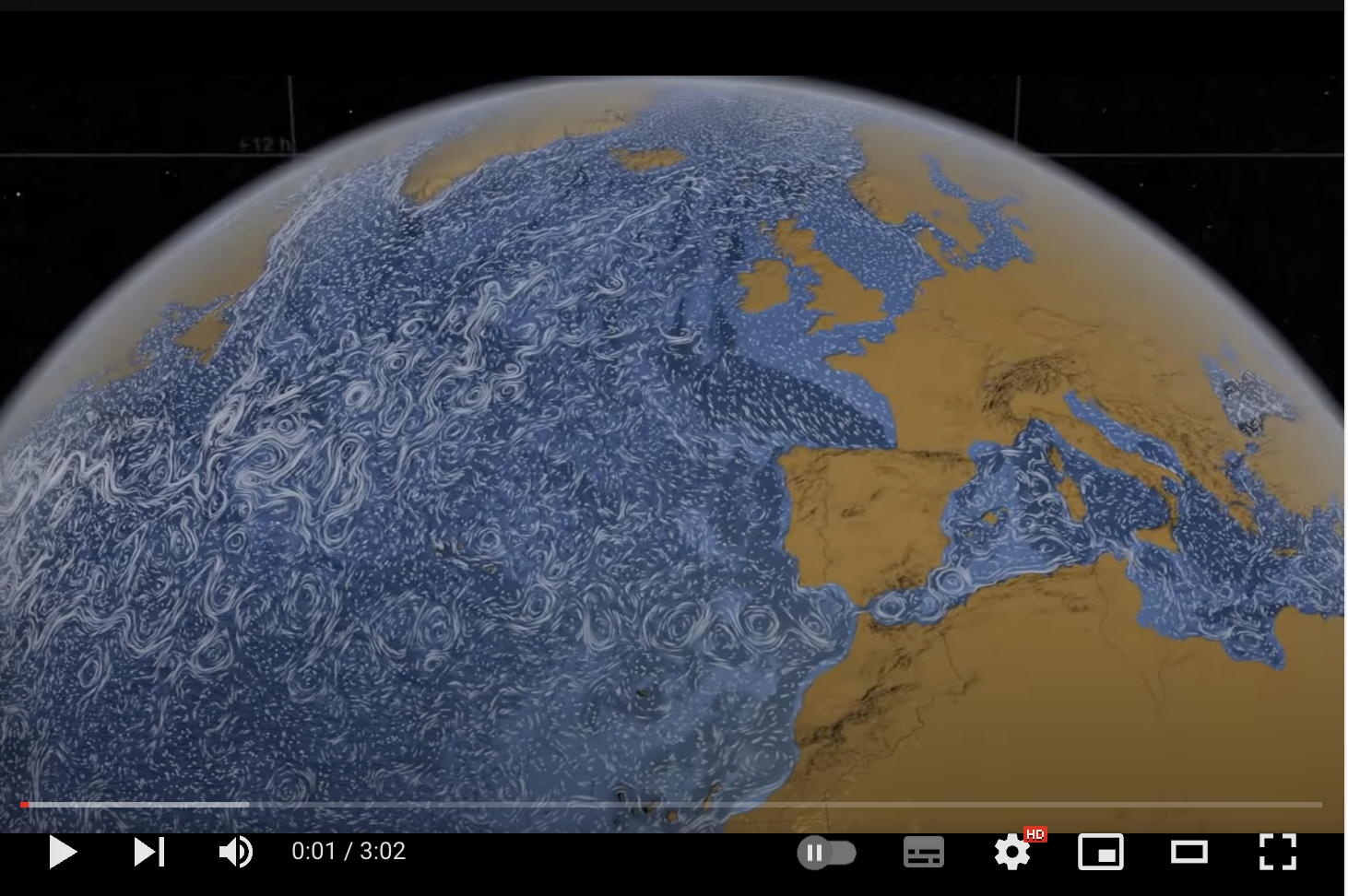 Video: Alle Meeresströmungen visualisiert: NASA